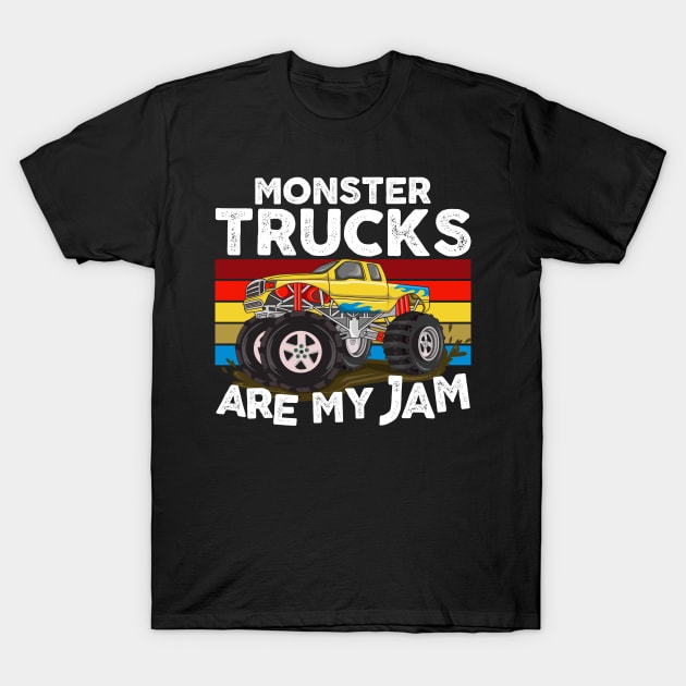 Monster Trucks are my Jam T-Shirt by DetourShirts